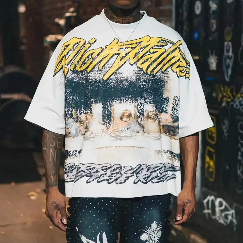 Pluto Last Supper Graphic T-Shirt Pluto Clo uk | Official Website