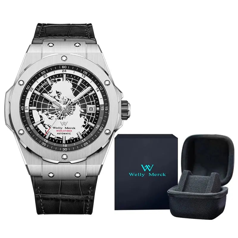 Pluto Welly Merc Auto watch with Lumo Display Pluto Clo uk | Official Website