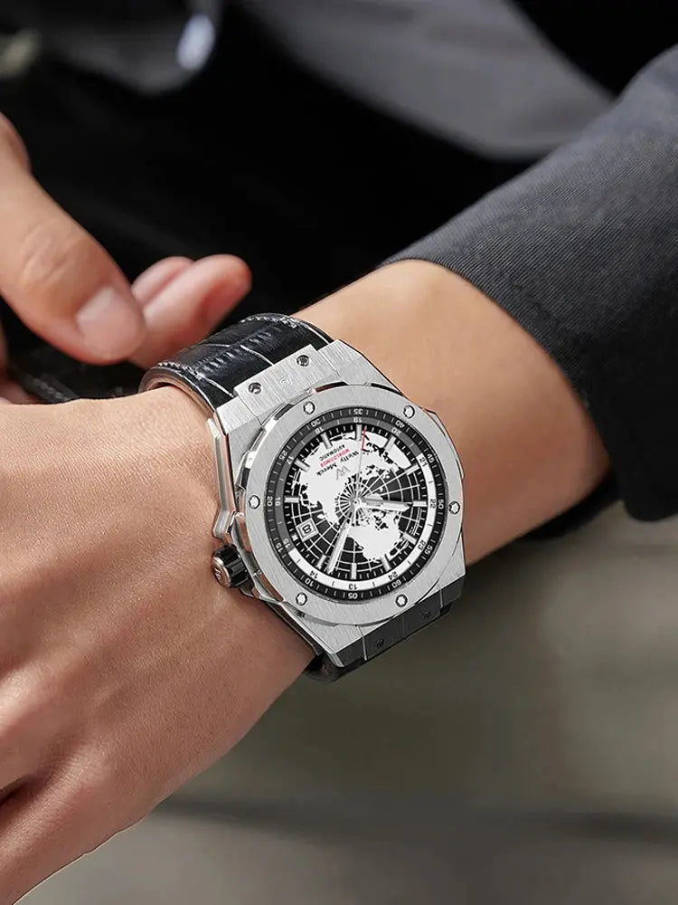 Pluto Welly Merc Auto watch with Lumo Display Pluto Clo uk | Official Website