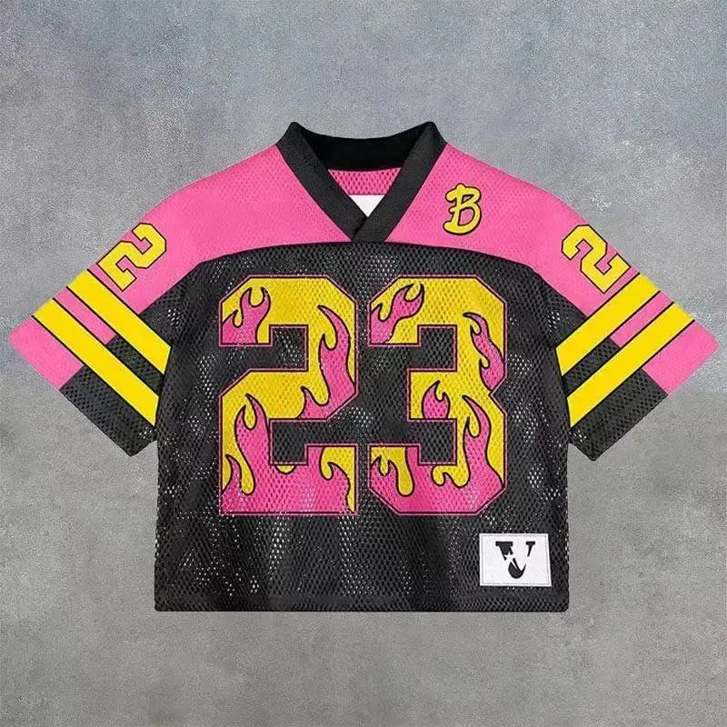 Pluto Pink Heat Streetwear Jersey T-shirt Pluto Clo uk | Official Website