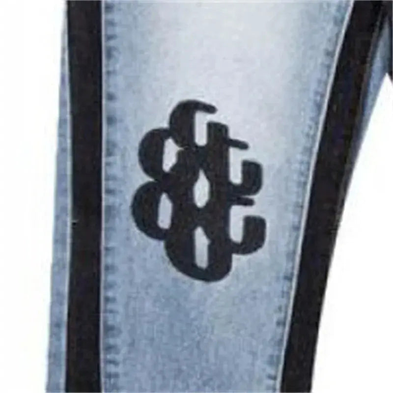 Pluto Convergence Flared Panel Denim Blue / Light blue Jeans Pluto Clo uk | Official Website