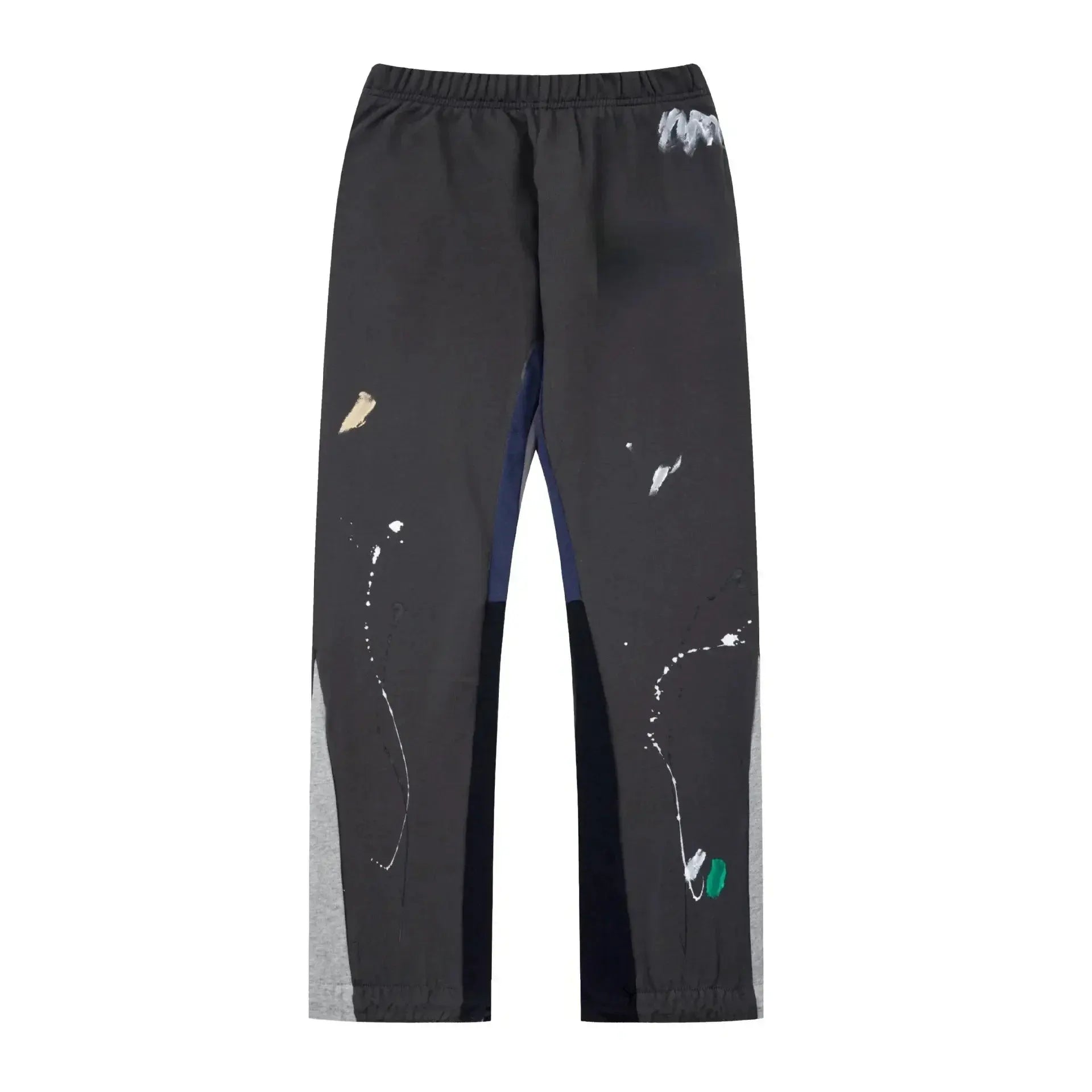 Pluto Retro Tie Dye Graffiti panel Flared Joggers Pluto Clo uk | Official Website