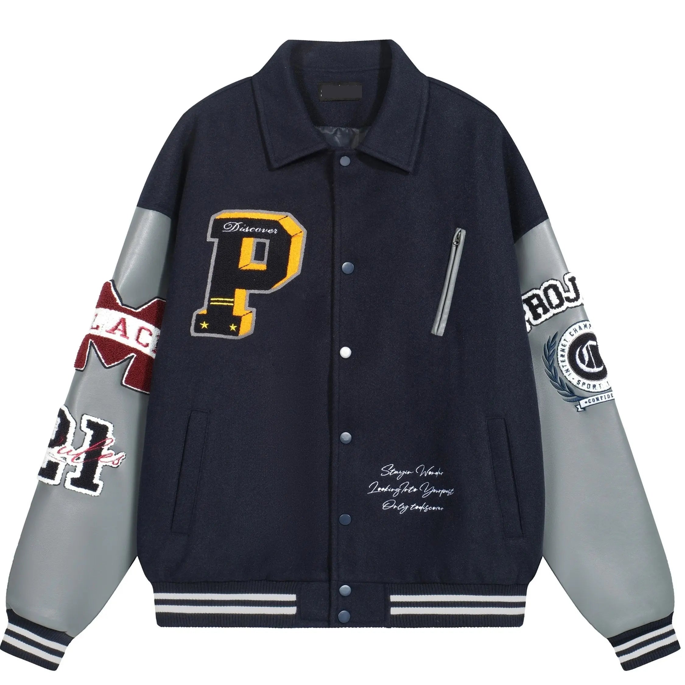 Pluto Project Playa Varsity Jacket Pluto Clo uk | Official Website