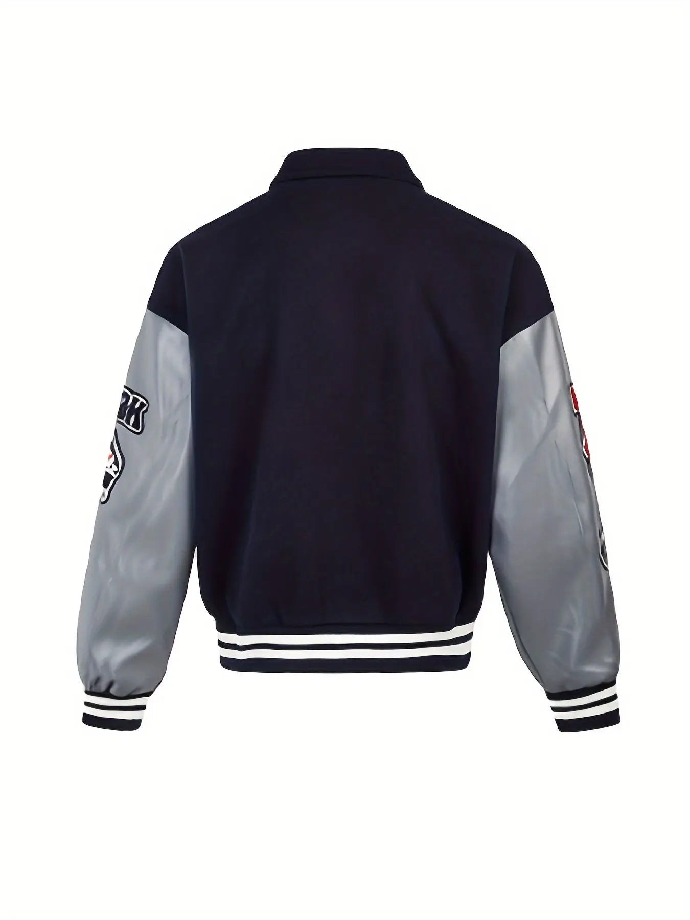 Pluto Adjacent Varsity Baseball Jacket Pluto Clo uk | Official Website