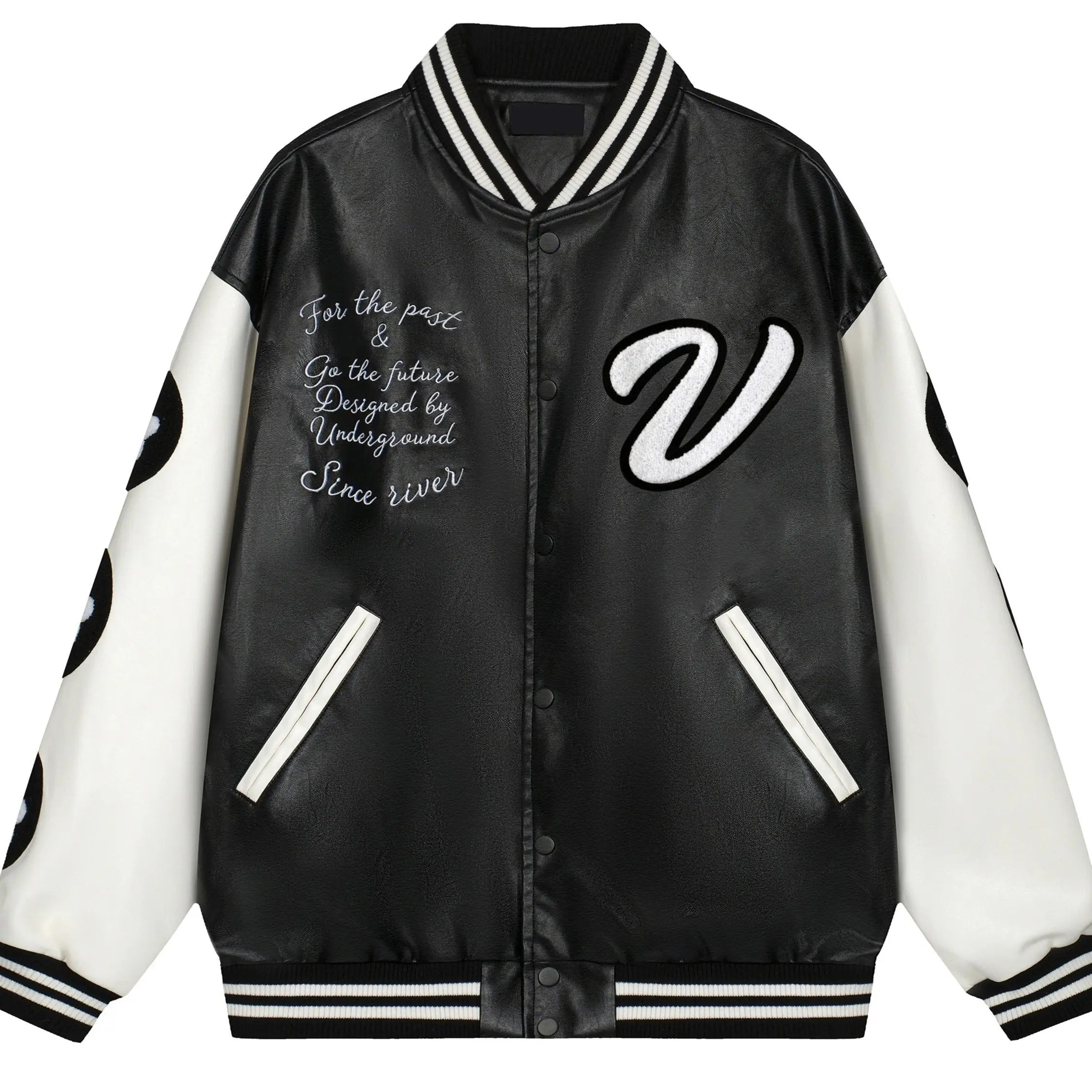 Pluto Bov Vision Varsity Baseball Jacket Pluto Clo uk | Official Website